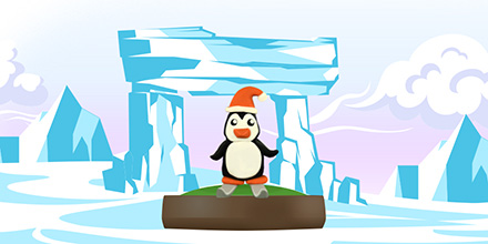 Créer un pingouin en pâte Fimo : Morg, le skieur hors pair ! | 