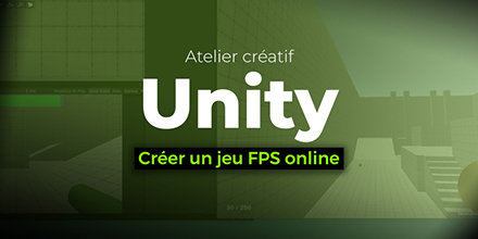 couverture de : Unity | Atelier cr&eacute;atif : cr&eacute;er un jeu FPS online