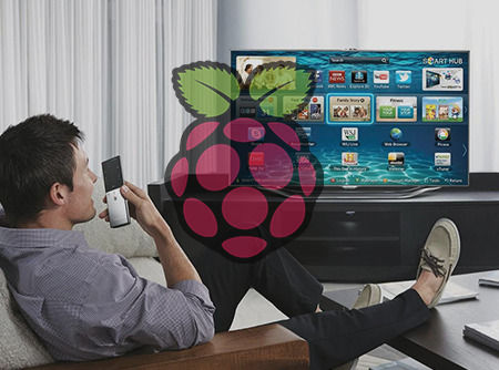 couverture de : Raspberry Pi : Cr&eacute;er son media center