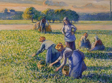 couverture de : Peindre &agrave; la mani&egrave;re de Pissarro
