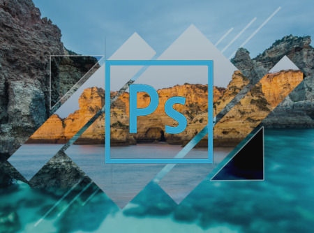 couverture de : Photoshop CC 2019 : Cr&eacute;er des Polyscapes