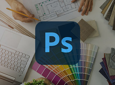 couverture de : Photoshop et design d'int&eacute;rieur