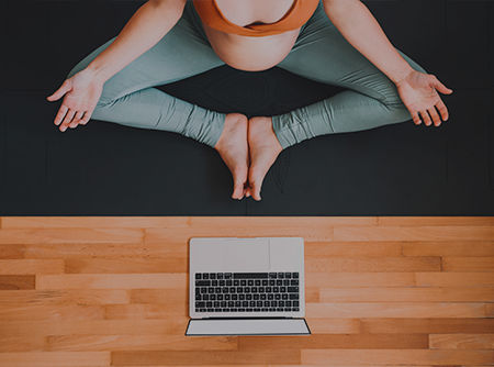 couverture de : Pilates pr&eacute;natal