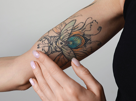 couverture de : Tatouage : cr&eacute;er des dessins et des motifs