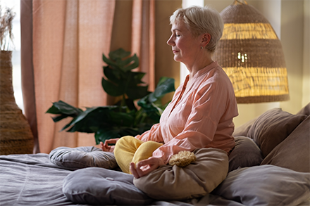 couverture de : Yoga pour mieux dormir