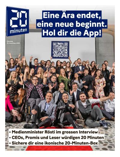 couverture de : 20 Minuten - Z&uuml;rich