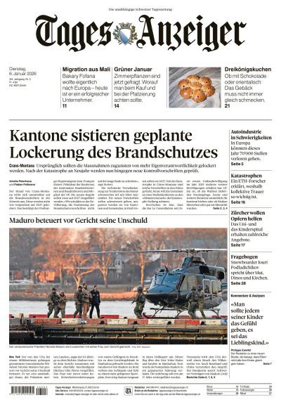 couverture de : Tages Anzeiger