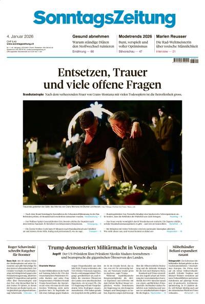 couverture de : SonntagsZeitung