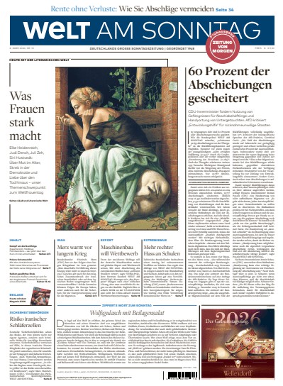 couverture de : Welt am Sonntag