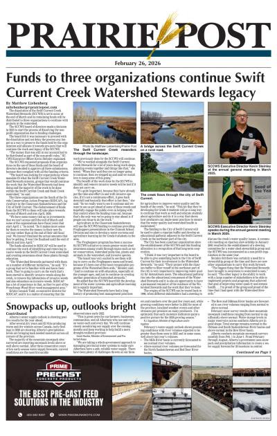 couverture de : Prairie Post (East Edition)