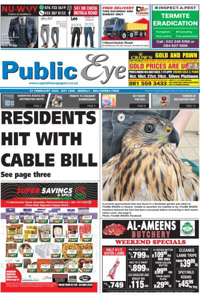 couverture de : Public Eye (South Africa)