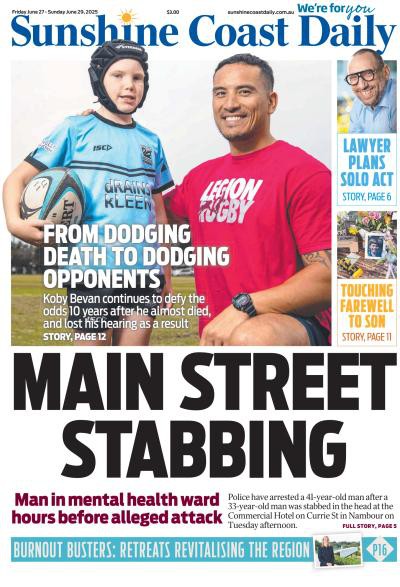 couverture de : Sunshine Coast Daily
