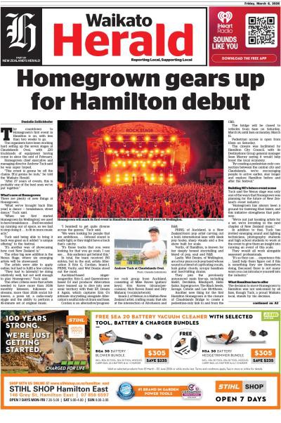 couverture de : Waikato Herald