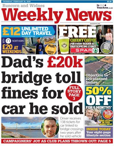 couverture de : Runcorn & Widnes Weekly News