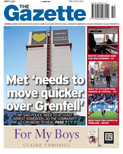 couverture de : Ruislip & Eastcote & Northwood Gazette