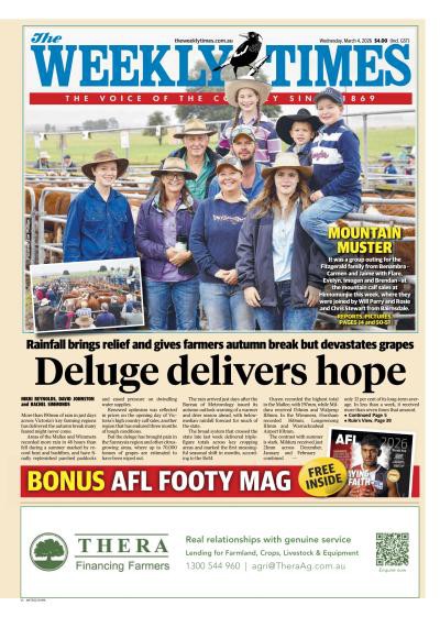 couverture de : Weekly Times