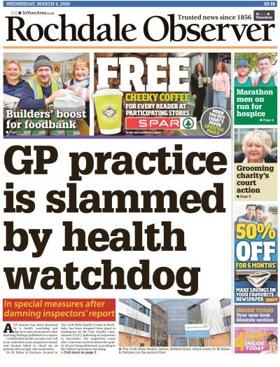 couverture de : Rochdale Observer