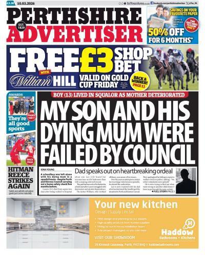 couverture de : Perthshire Advertiser