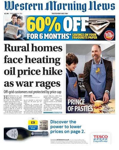 couverture de : Western Morning News