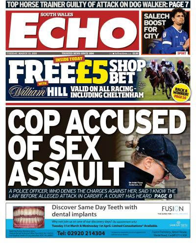 couverture de : South Wales Echo