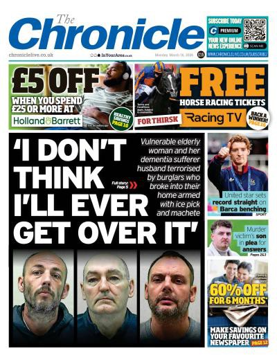 couverture de : The Chronicle (South Tyneside and Durham)