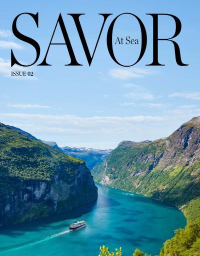 couverture de : Savor at Sea