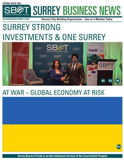 couverture de : Surrey Business News