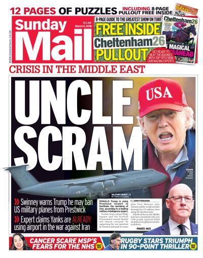 couverture de : Sunday Mail (UK)