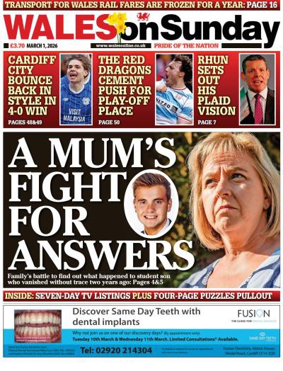 couverture de : Wales On Sunday