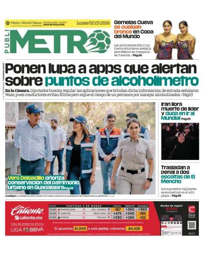 couverture de : Publimetro Guadalajara