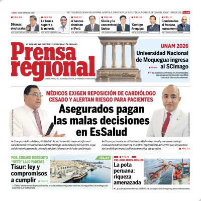 couverture de : Prensa Regional