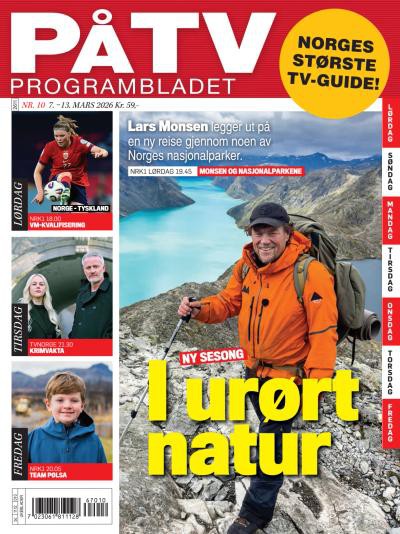 couverture de : P&aring; TV