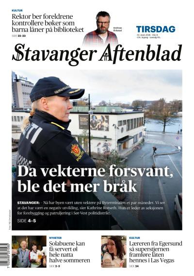 couverture de : Stavanger Aftenblad