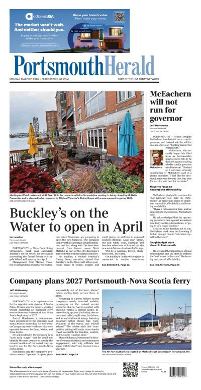 couverture de : Portsmouth Herald