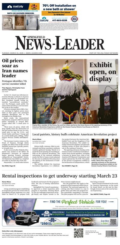 couverture de : Springfield News-Leader