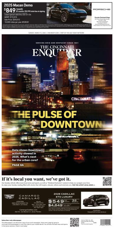 couverture de : The Cincinnati Enquirer