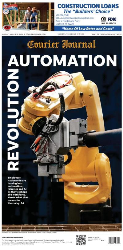 couverture de : The Courier-Journal (Louisville)