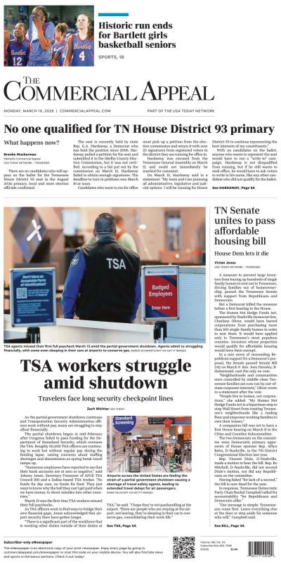 couverture de : The Commercial Appeal