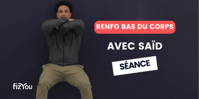 couverture de : Renforcement du bas du corps avec un pr&eacute;parateur physique