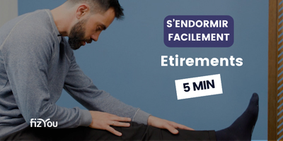couverture de : 5 min d'&eacute;tirements pour s'endormir facilement