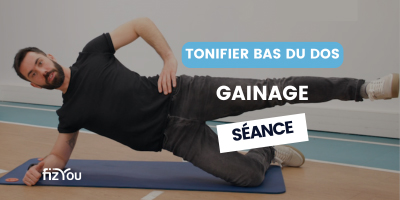 couverture de : 5 min de gainage pour tonifier le bas du dos