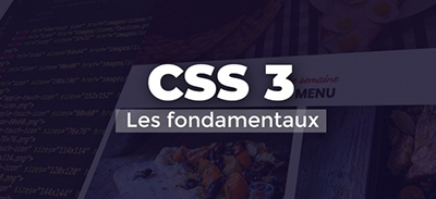 CSS 3 - Les fondamentaux | 