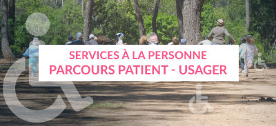 couverture de : Services &agrave; la personne - Parcours patient - usager